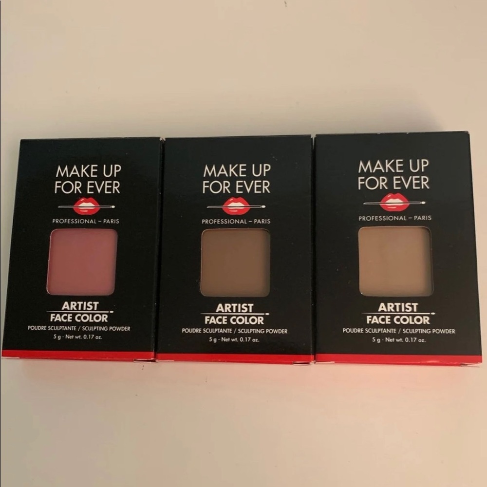 make up for ever blush and bronzer